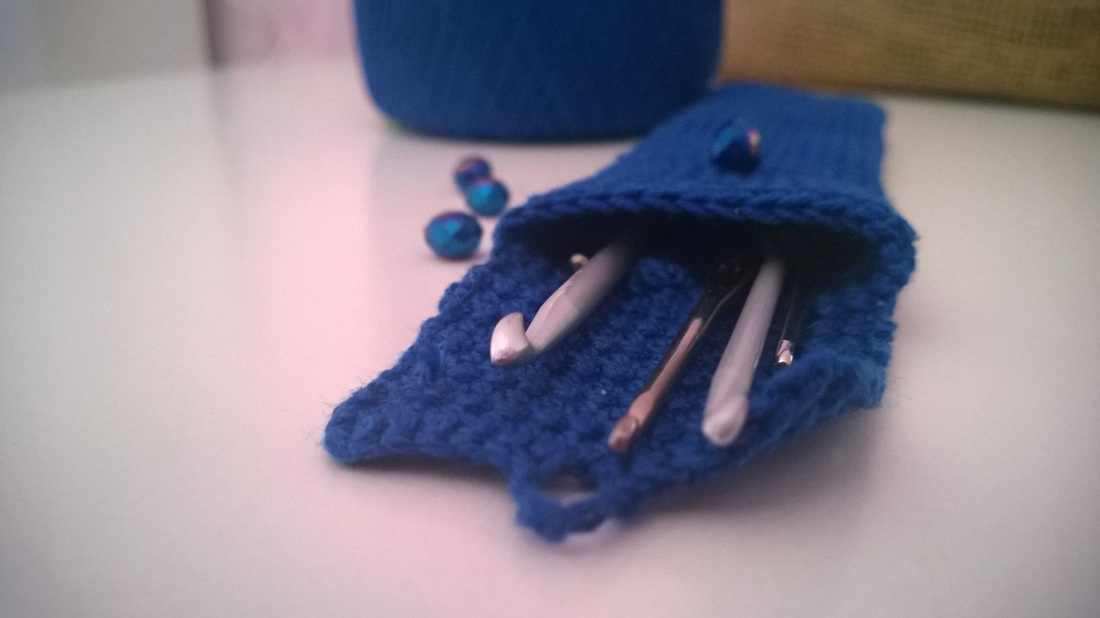 Astuccio porta uncinetti - Crocheted Hook Case - The DreamCatcher Crochet